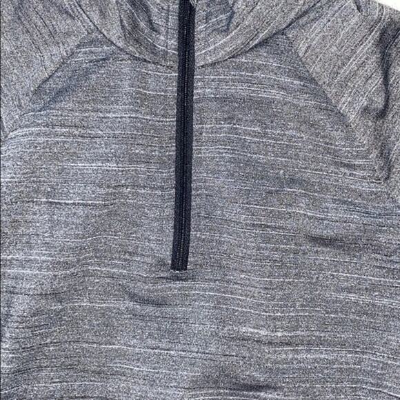 Reebok heathered gray quarter zip | Sz XS - Picture 4 of 7